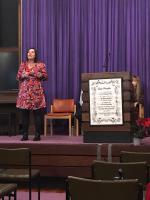 ...and Denise Hutton give demonstrations of mediumship